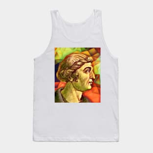 Cassius Dio Snow Portrait | Cassius Dio Artwork 15 Tank Top